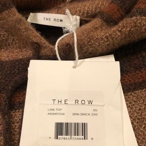 The Row Lina Baja-Style Hoodie Top - NWT